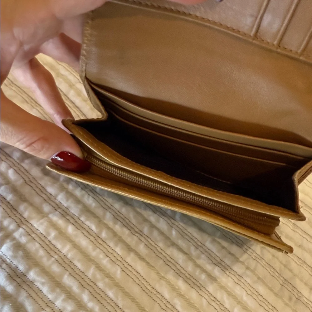 Coach Signature Canvas Wallet in Brown and Tan - Picture 8 of 11